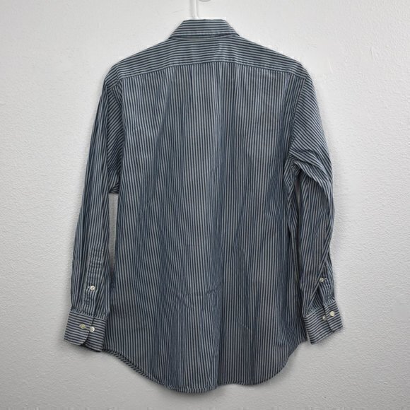 Polo By Ralph Lauren Mens Button-Down Alcott Shirt Size 15 1/2 32/33 Gently Used - Picture 3 of 5